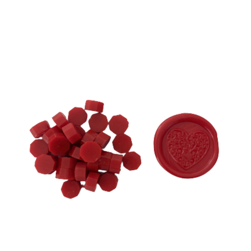 Wax Seal Beads  100 Ruby Red Wax Beads – Rainbows & Raindrops Wax
