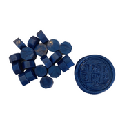 Royal Blue Wax Seal Beads